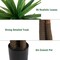 Dracaena Silk Plant Corn Stalk 6ft Tall Faux Plants Indoor Large Fake Plants Potted Yucca Tree Tropical Floor Plants Artificial Silk Palm Trees for Home Office Store Decor Housewarming Gift